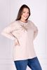 Picture of PLUS SIZE TOP WITH EMBROIDERED FLOWER